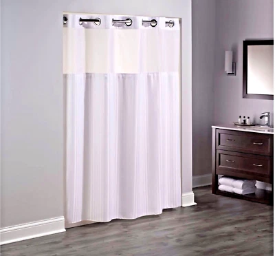 Cortina de ducha Focus sin gancho Foto 1 de 4