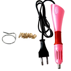 7in1 Rhinestone Setter Hotfix Hot FixStud Applicator WandHeater Gun EU Plug - Picture 1 of 6