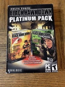 Black Hawk Down Platinum Computer Game CD Rom - Picture 1 of 7