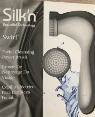 全新 Silk'n Swirl 面部清洁强力刷 + 额外刷 密封,全新   — 第 1/4 张图片