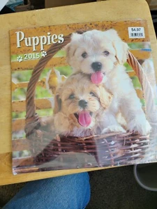 2015 Puppies Calendar - Picture 1 of 2