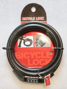 Cable de bloqueo de bicicleta con combinación - NUEVO - Imagen 1 de 3