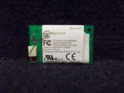Fujitsu CP147683-02, For LiteBook, Modem Data Card. #K-384-17 - Image 1 of 2