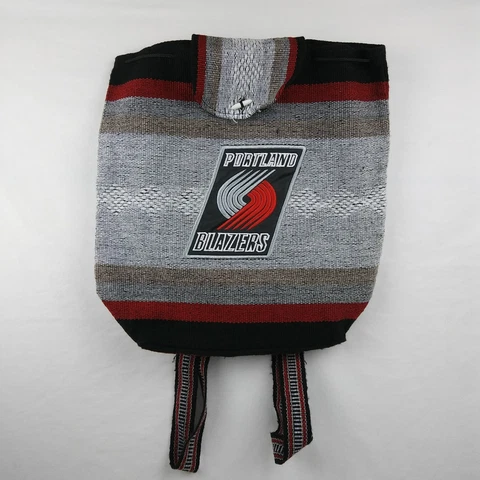 Portland Trail Blazers Knitted Drawstring Backpack Bag NBA Basketball Cover
