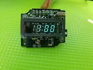 98-01 Honda CR-V CRV Dash Digital Clock Motherboard OEM REBUILT AND TESTED - Picture 1 of 5