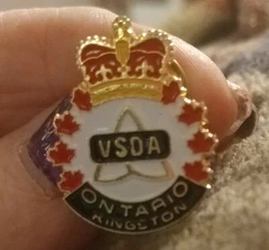 Nuevo pasador de solapa VSDA Ontario Kingston - Imagen 1 de 10