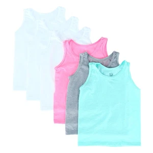 Fruit of the Loom Toddler Girl's Eversoft Layering Tanks (Pack of 6) - Picture 1 of 6