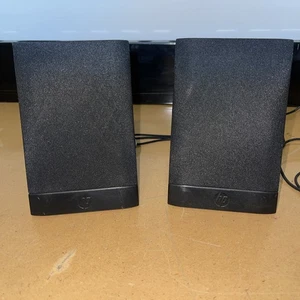 HP H-204B USB-betriebene schlanke flache tragbare Multimedia-Computer-Lautsprecher - Bild 1 von 6