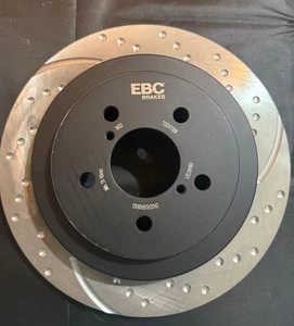 EBC REAR BRAKE DISCS X2 266mm fits SUBARU LEGACY II IMPREZA II FORESTER GD1059 - Picture 1 of 2