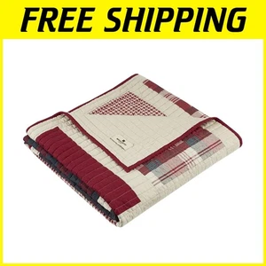 Luxus Steppdecke - Cabin Lifestyle, Patchwork - Bild 1 von 7