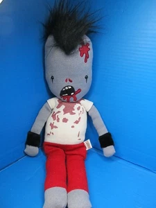 Peluche pupazzo mostro zombie pianta sanguinante 24" figura di peluche fuori produzione etichetta - Foto 1 di 6