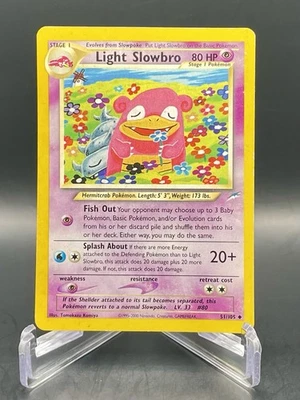 Light Slowbro 51/105 Neo Destiny (2002) Uncommon Card Vintage WOTC Pokemon TCG - Image 1 of 4