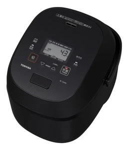 Toshiba Rice Cooker 5.5 cups RC-10VRV K Grand Black From Japan - Picture 1 of 1