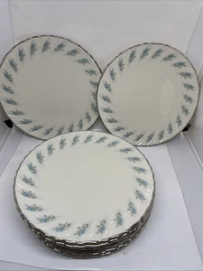 9er Set - Vintage Lenox USA Salat Dessert Teller Rosedale 8" USA - Bild 1 von 8