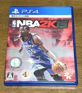 NBA 2K15 PS4 PlayStation 4 Bascketball Game 2014 Used W/Case - Picture 1 of 3