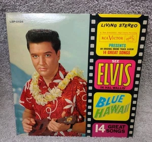 Elvis Presley-Blue Hawaii Lp Record Album LSP-2426 USA  - Bild 1 von 5
