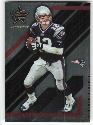 2004 Rookies & Stars #56 Tom Brady Football Patriots Foto 1 de 2
