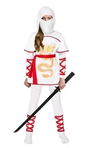 Spooktacular Creations Ragazza Ninja Halloween, Cos Costume Gioco Tg M 8/10 - Foto 1 di 6