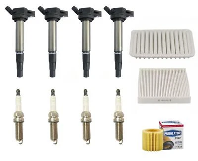 Bobinas de encendido bujías filtro de aceite afinación para Toyota Corolla 2009-2017 1,8 L Foto 1 de 4