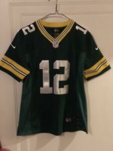 Aaron Rodgers Nike Jersey Women Size M Medium Green Bay Packers sewn Stiched