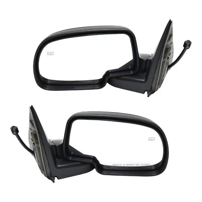 Power Heated Mirror Set Compatible with 2000-2002 Chevrolet Silverado 1500 2500 - Image 1 of 4