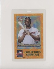 2000 All-Star Fanfest Laminated Passes Collector's Showcase Hank Aaron (Pacific)