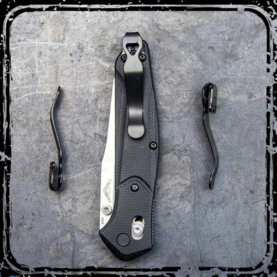 Titanium Deep Carry Clip (NO KNIFE) For Benchmade, Emerson, ProTech, ZT Knifes - Image 1 of 4