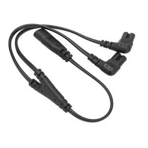 IEC 320 C8 Auf Dual C7 Y Split Netzkabel 2 5 A 250 V Stecker Auf Doppelbuchse - Bild 1 von 22