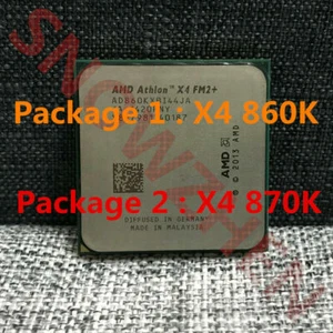 AMD Athlon X4 860K X4 870K CPU Quad-Core 4M Socket FM2+ Processors - Picture 1 of 6