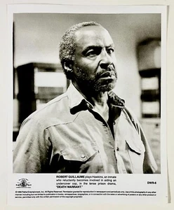 1990 Death Warrant Movie VTG Press Photo Robert Guillaume Hawkins Undercover Cop - Picture 1 of 3