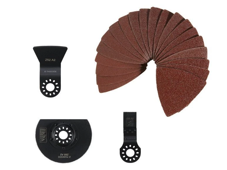 PARKSIDE Multifunktionswerkzeug Zubehör 23 tlg. PMFWZ  Skil Bosch Einhell  - Bild 1 von 1