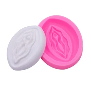 Silicona Femenina Vagina Chocolate Fondant Pasta de Azúcar Vela Jabón Molde Arcilla Resina - Imagen 1 de 3