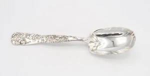 Circa 1872 Tiffany & Co. Vine Pattern Sterling Berry Server Spoon. 8 3/4"  85g - Picture 1 of 7