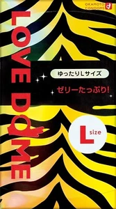 Okamoto LOVE DOME Tiger L-Size Latex Condom 12-Count - Picture 1 of 2