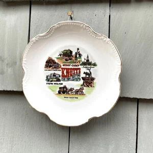 6" Vintage 1970s Knots Berry Farm & Ghost Tour Gypsy Camp  Small Wall Dish - Picture 1 of 4
