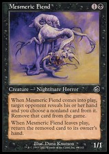 Magic the Gathering MTG Mesmeric Fiend (69) Torment   LP