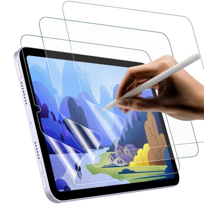 [3-Pack] Matte PET Films Screen Protector for 2022-2018 iPad Drawing No Glare - Image 1 of 4