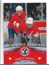 2013 Upper Deck National Hockey Card Day Lemieux / Gretzky NHCD16