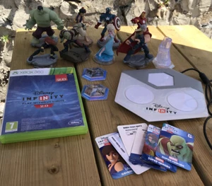 Disney Infinity 2.0 Xbox 360  (power base /video game 8 figures - Please Read - Picture 1 of 12