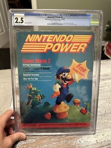 Nintendo Power Magazine #1 CGC 2.5 Premiere Issue
