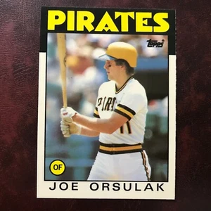 1986 Topps TIFFANY Set JOE ORSULAK ROOKIE #102 PIRATES ** MINT ** HIGH GRADE ** - Picture 1 of 2