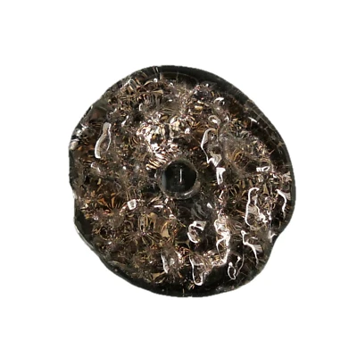 Button Antique - Designer - André Molco - Glass - 32 Mm- French Designer Button - Image 1 of 4