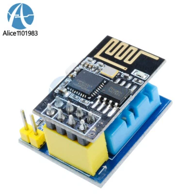 DHT11 Temperature & Humidity WIFI Wireless Transceiver Module ESP8266 ESP-01/01S - Image 1 of 4