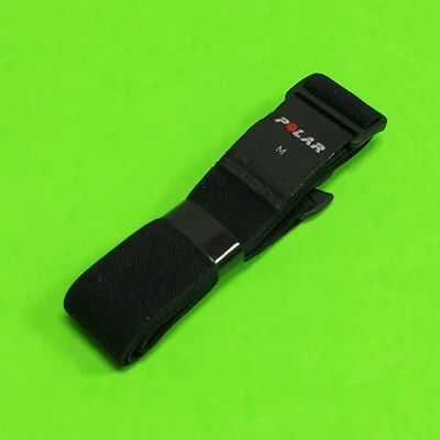 NEW ORIGINAL GENUINE OEM POLAR T31, T34, T61 Replacement Strap Black MEDIUM SIZE