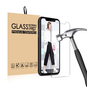 Protector de pantalla 2,5 D borde vidrio templado para iPhone 11/11 Pro/11 Pro Max 2019 2,5 D - Imagen 1 de 13