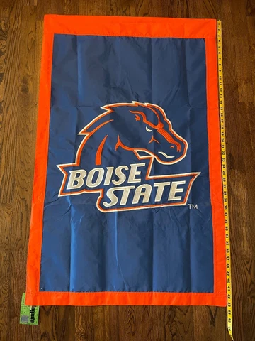 Boise State Outdoor Fan Flag 27.5 x 43", Brand New with Tags Cover