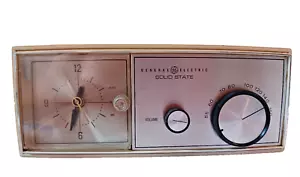 Vintage 60er Jahre GE Solid State Honigbeige C4405A Radiowecker AM - Bild 1 von 11