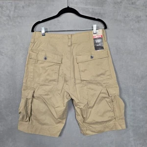 Levi’s shorts Men’s 32 Cargo Y2K khaki beige NWT deadstock - Picture 1 of 12