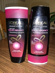 L’Oréal Advanced Haircare Color Vibrancy 1 Nourishing Shampoo and 1 Conditioner - Picture 1 of 2