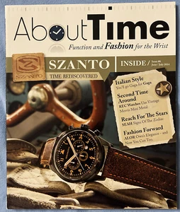 ABOUT TIME MAGAZINE Ausgabe # 6. Juni/Juli 2014 Funktion und Mode für das Handgelenk - Bild 1 von 2